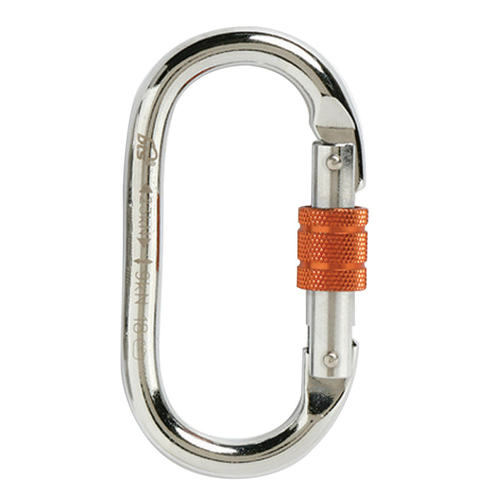Screw Gate Oval Karabiner Alloy Steel