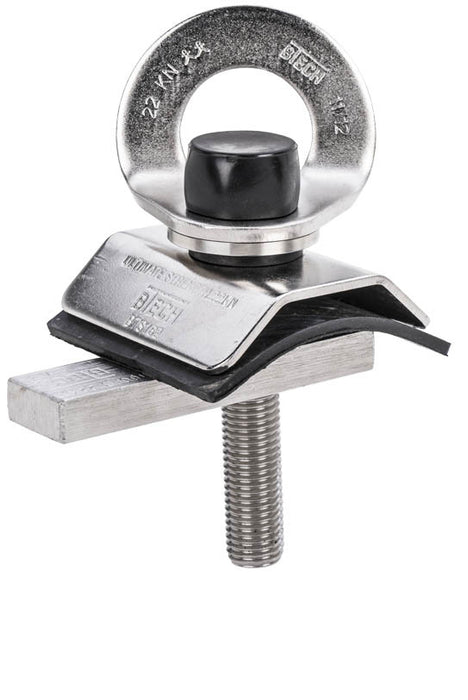 BTS Purlin Anchor Points 360° Swivel Eye Grade 316 Stainless Steel 2 Workers Rated