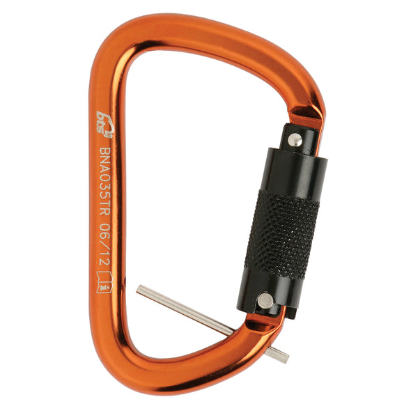 Triple Action Karabiner with Retaining Pin Alloy Steel