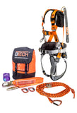 BTS ComfortFit Roofers Kit - The Ultimate Working at Heights Kit c/w 15m Kermantle Rope,Harness,Lanyard & Karabiners
