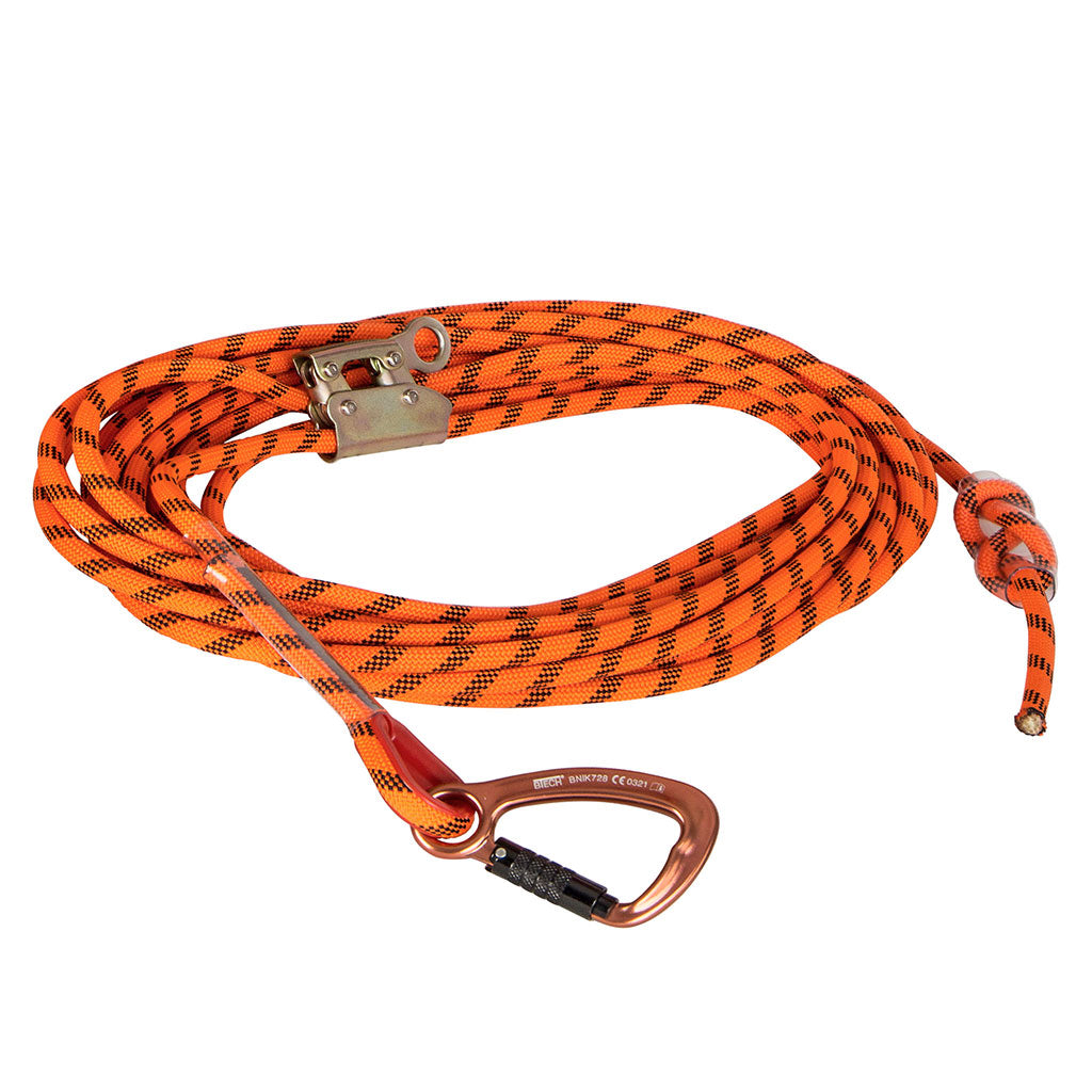 BTS 15m Kermantle Rope c/w BTS Rope Grab & Triple Action Karabiner. Au ...
