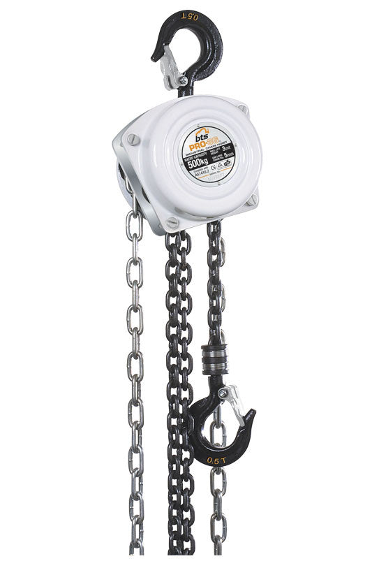 PRO-3G Chain Blocks 1T-20T Australian Certified 3m-6m
