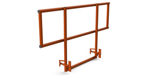 BTS Trailer Mini Edge Protection System 2m wide x 1.3m high.